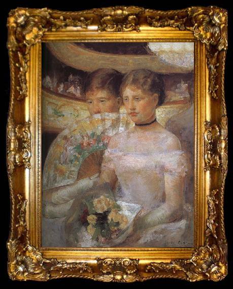 framed  Mary Cassatt Balcony, ta009-2